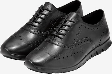 Cole Haan Athletic Lace-Up Shoes 'ZERØGRAND Wingtip Oxford' in Black
