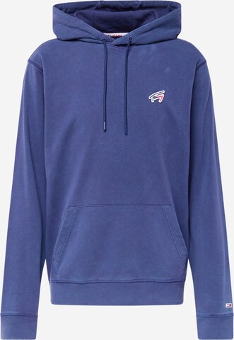 Tommy Jeans Sweatshirt in Blauw: voorkant