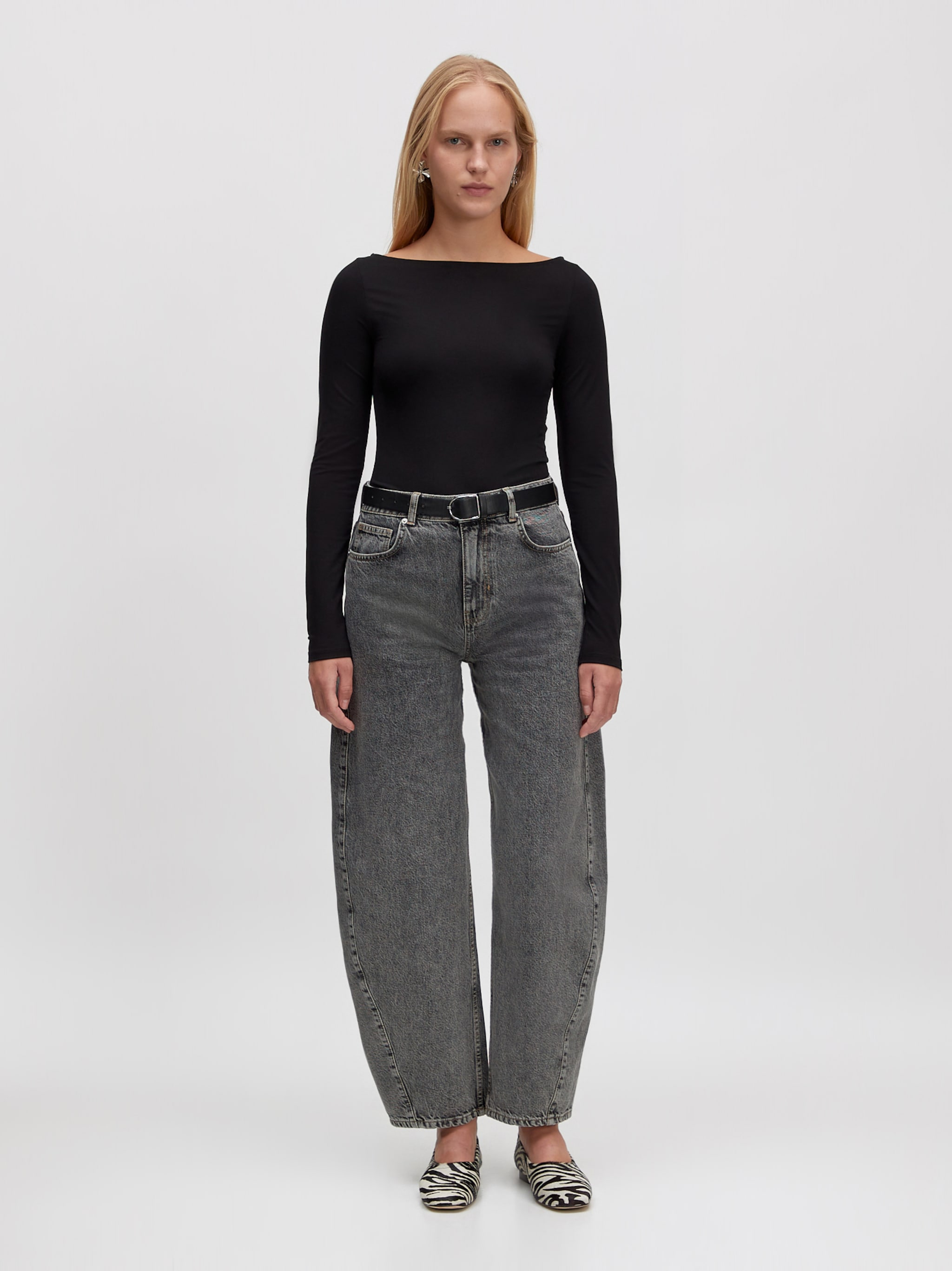 EDITED Produits Jean 'Camilla' gris