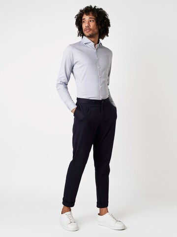 DESOTO Slim fit Overhemd in Blauw
