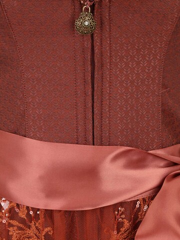 MARJO Dirndl 'Thiersheim' in Brown