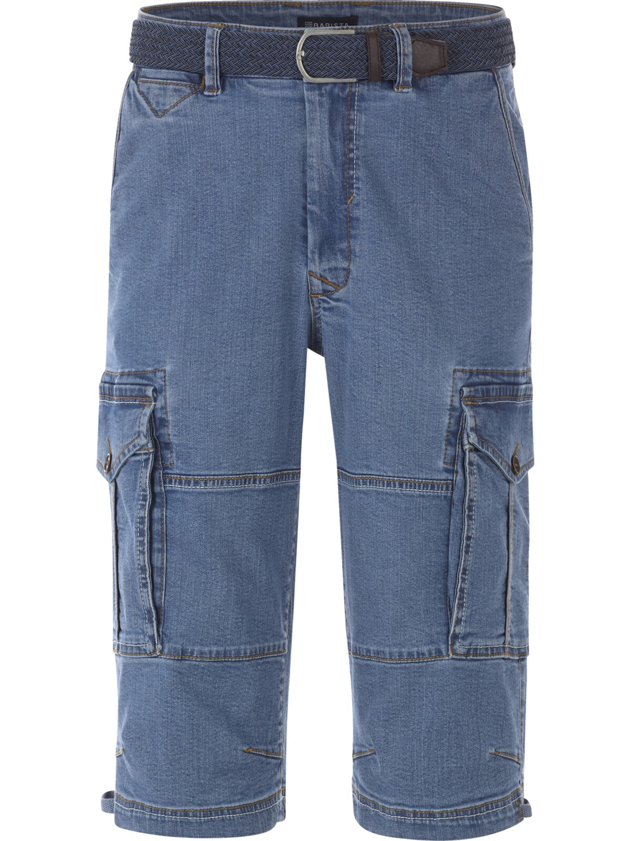 BABISTA Regular Cargojeans 'Isandro' in Blau: Vorderseite