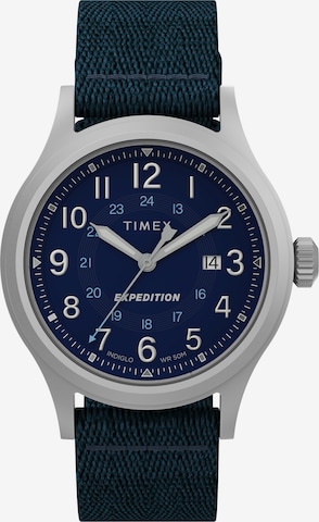 TIMEX Analoog horloge 'Expedition North' in Blauw: voorkant