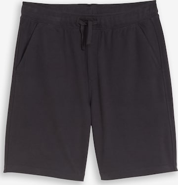 TOM TAILOR Loosefit Shorts in Schwarz: Vorderseite