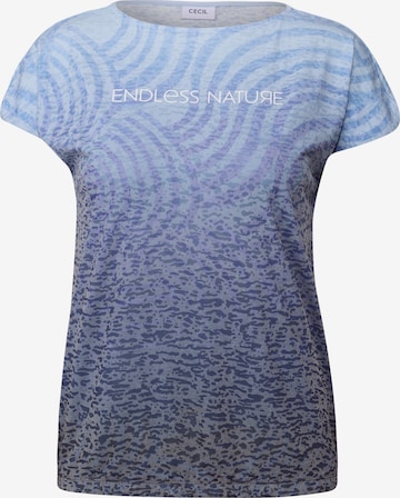 CECIL Shirt in Blue: front