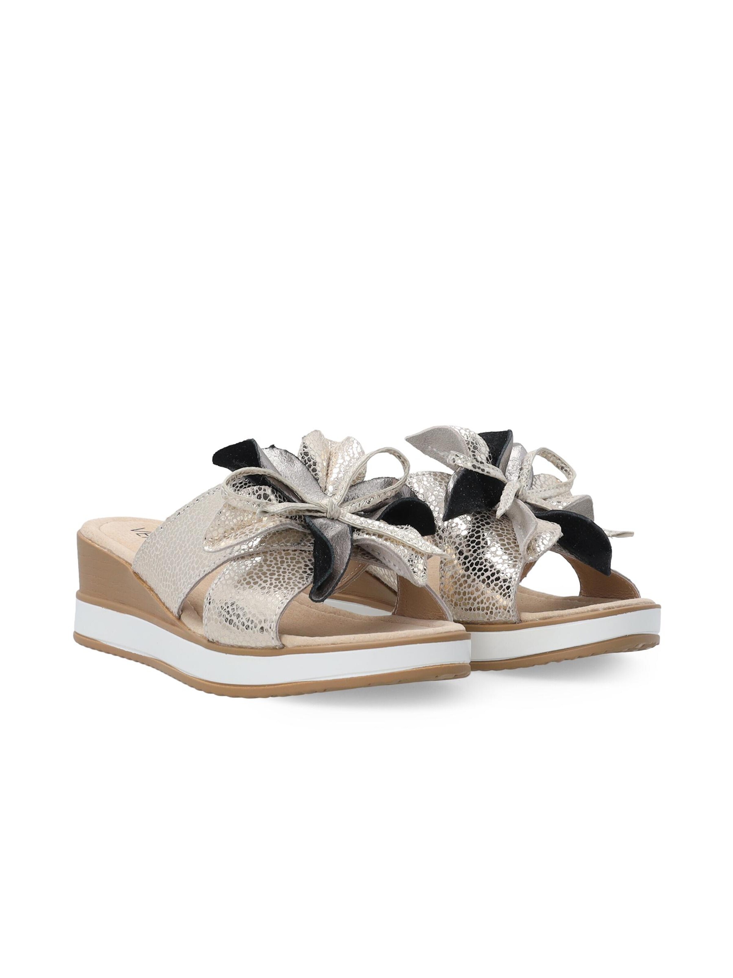 VENEZIA Mules 'Venezia' in Silver