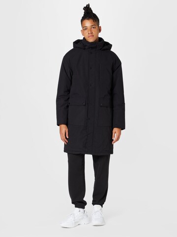 ABOUT YOU Between-Seasons Coat 'Paul' in Black: front