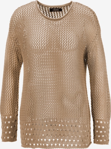 Aniston SELECTED Sweater in Beige: front