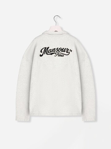 Mansour Fleece Jacket in Grey