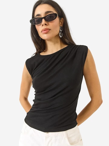 Bianco Lucci Blouse in Black