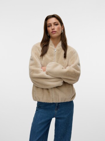 VERO MODA - Casaco meia-estação em bege: frente
