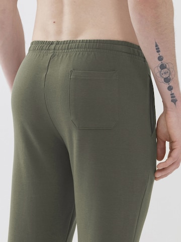 Mey Tapered Pajama Pants in Green