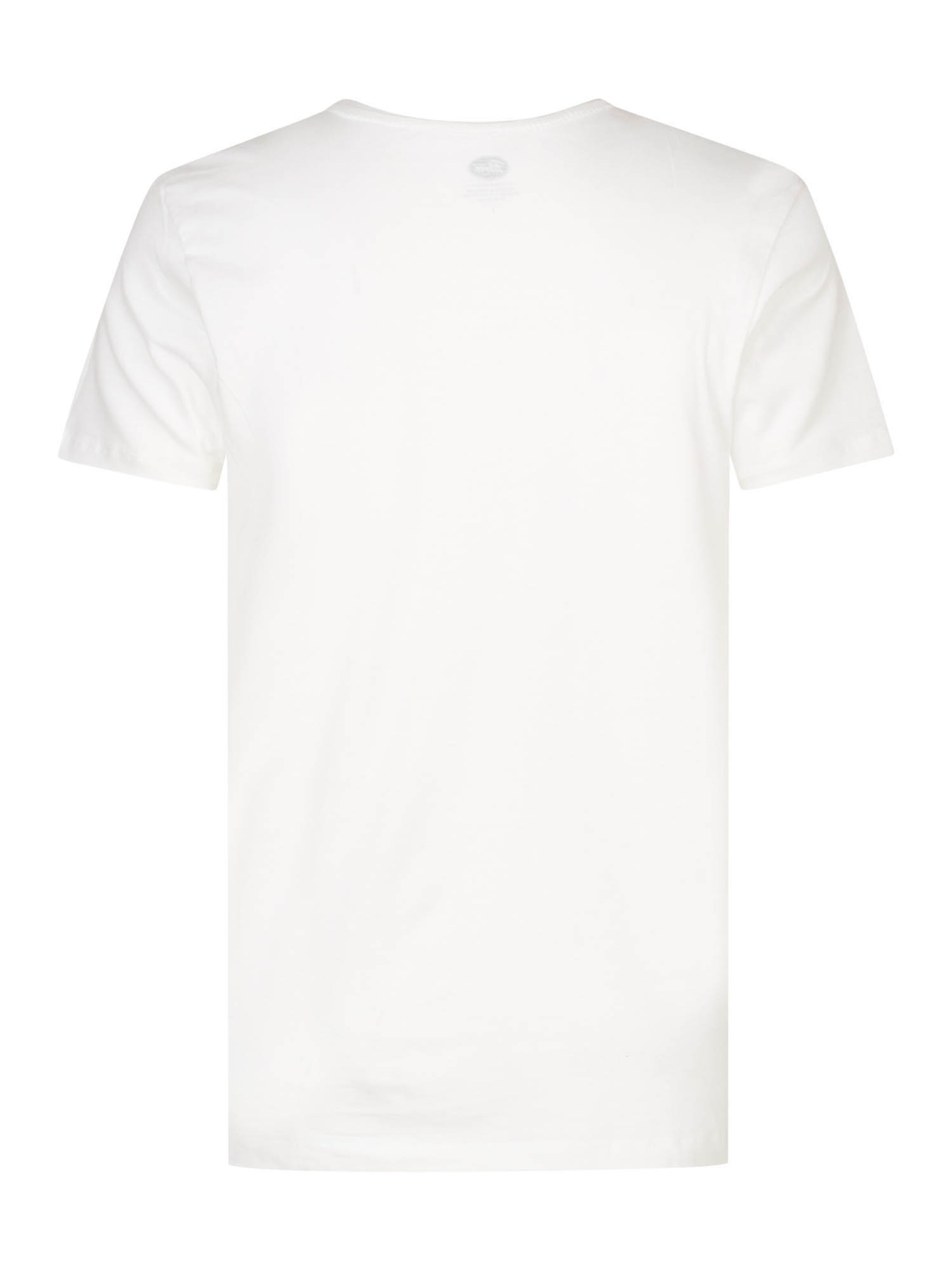 Petrol Industries Μπλουζάκι σε λευκό