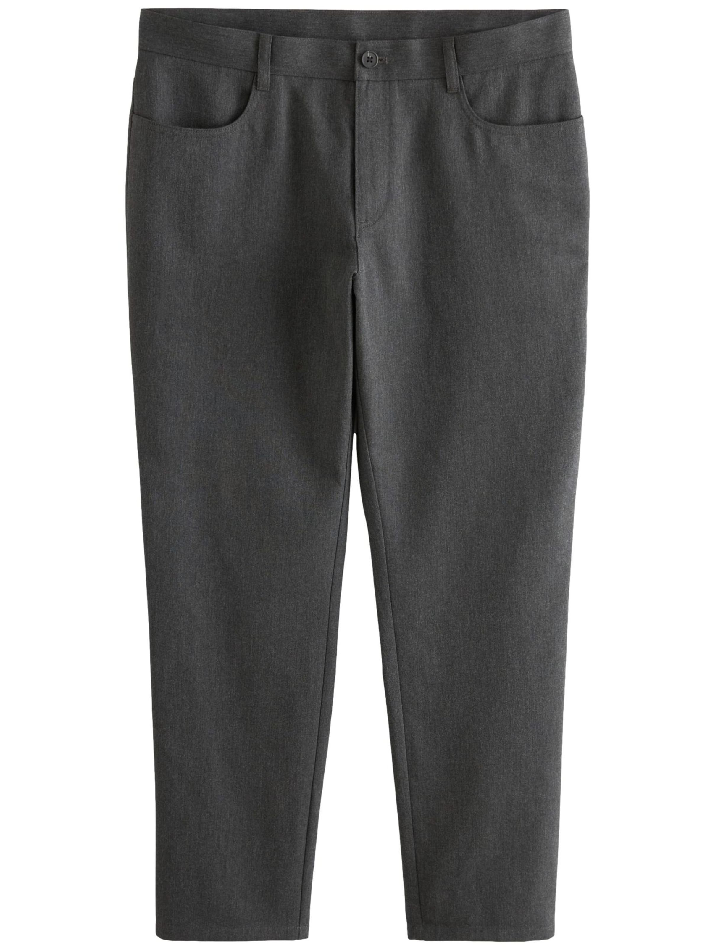 Next Широка кройка Дънки в сиво: отпред