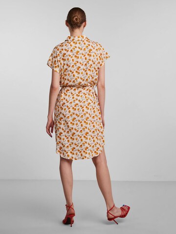 PIECES Blusekjole i beige
