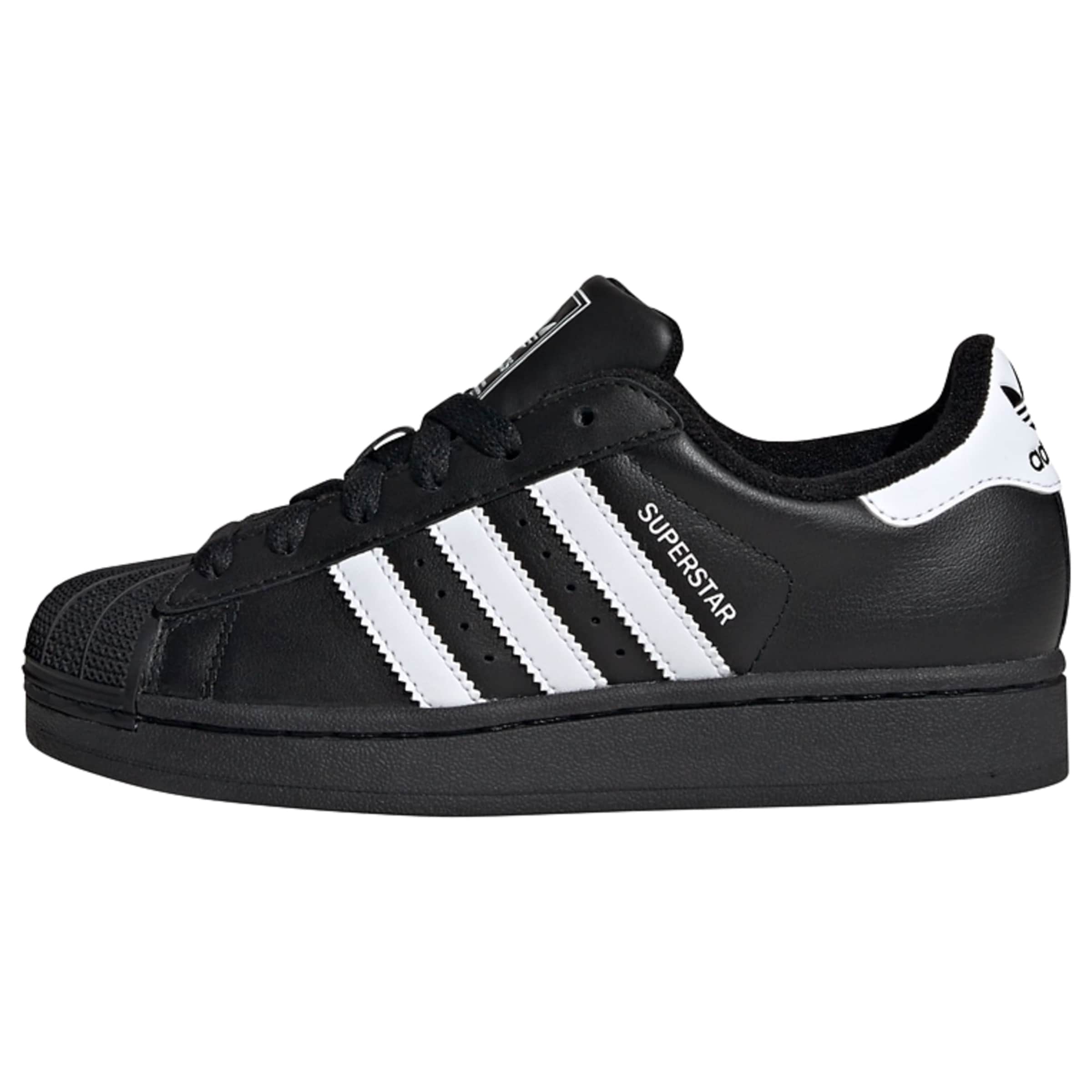 ADIDAS ORIGINALS Sneaker 'Superstar II' in Schwarz: Vorderseite