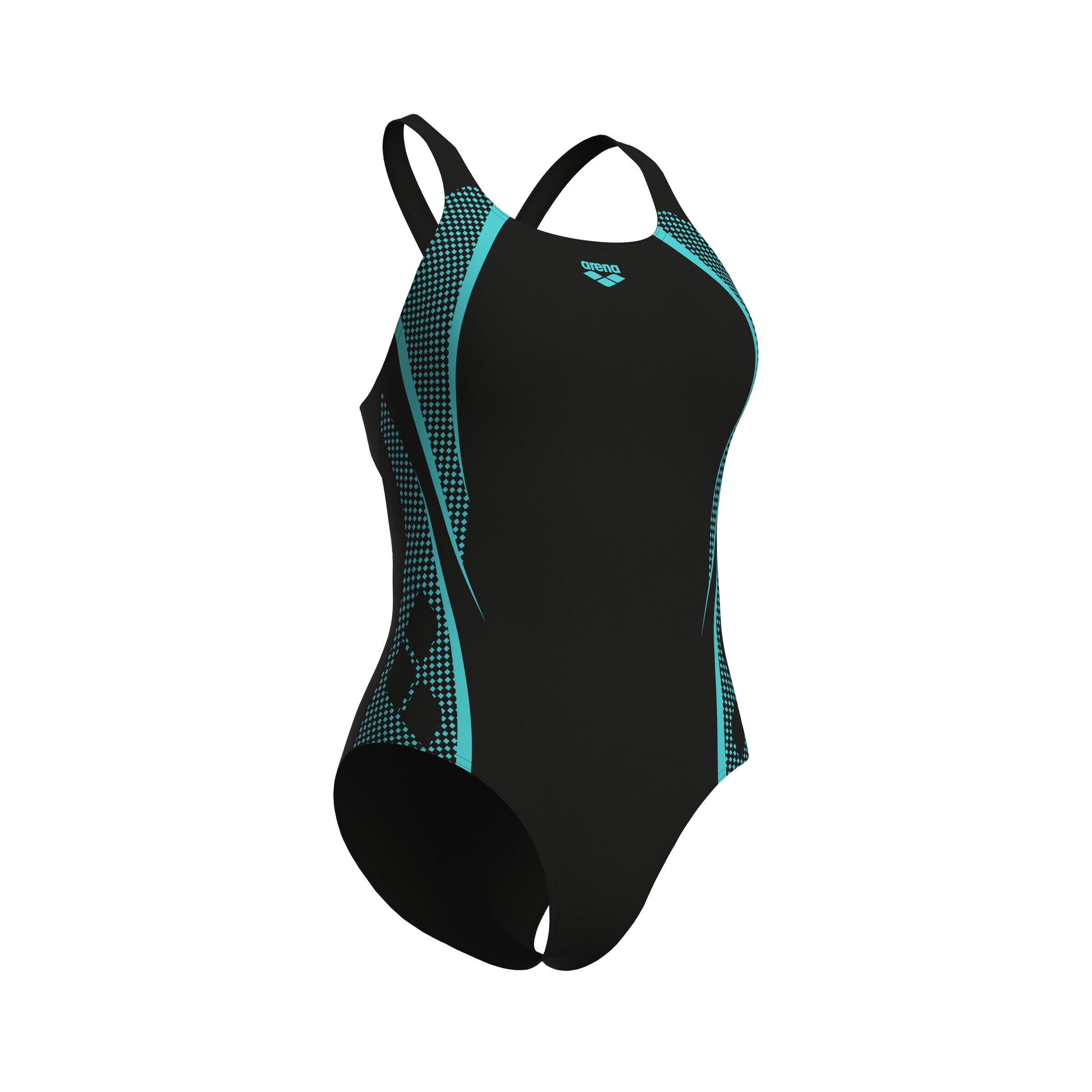 ARENA Badeanzug in Schwarz