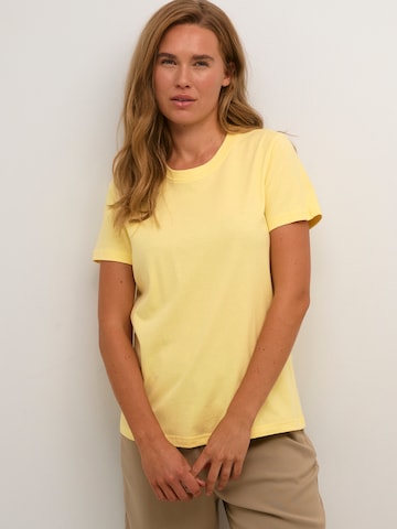 Kaffe - Camiseta 'Marin' en amarillo: frente