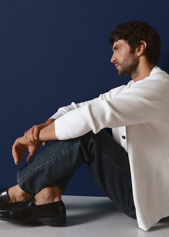 MANGO MAN Moccasins 'Schu' in Black