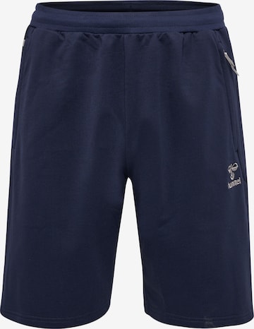 Hummel Sportbroek 'Move' in Blauw: voorkant