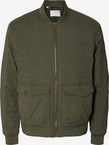 pilka SELECTED Demisezoninė striukė 'RICHARD': priekis