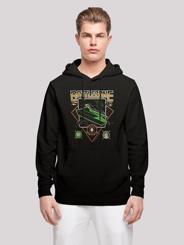 F4NT4STIC Sweatshirt 'BATTLEZONE' in Zwart: voorkant