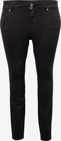 Slimfit Jeans 'Sophia' di Vero Moda Curve in nero: frontale