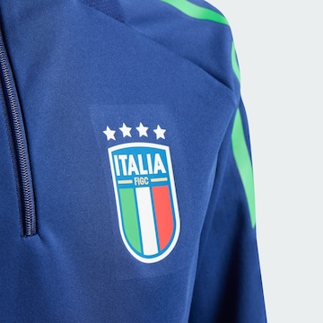 T-Shirt fonctionnel 'Italy Tiro 24 Competition' ADIDAS PERFORMANCE en bleu