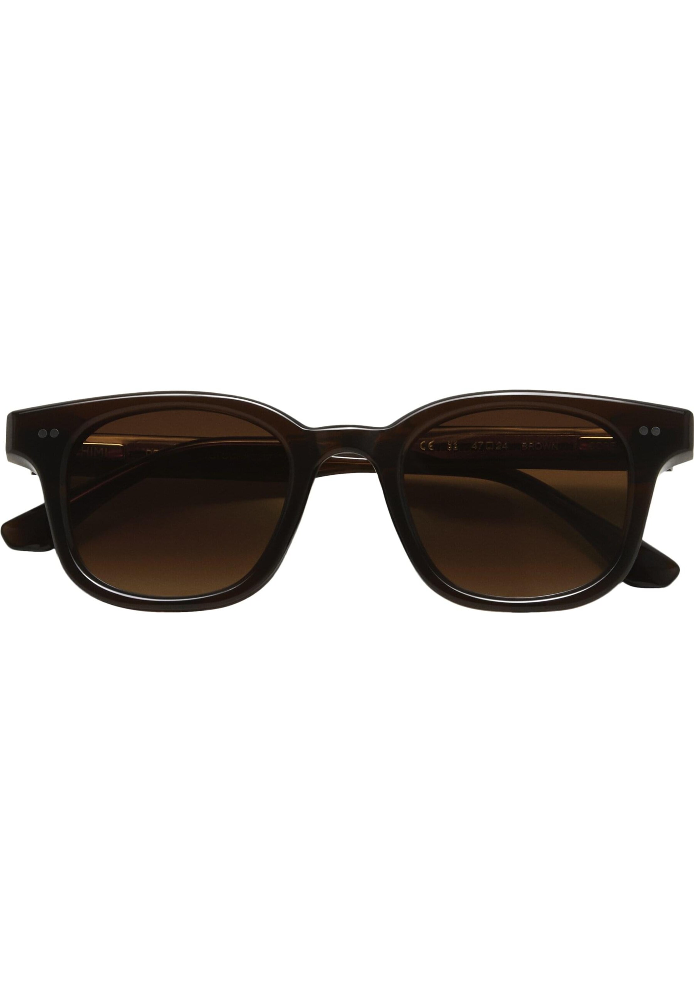 CHIMI Zonnebril in Bruin: voorkant