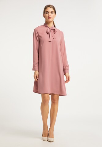 Robe-chemise usha BLACK LABEL en rose : devant