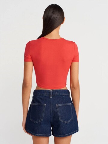 Dilvin Blusen in Rot