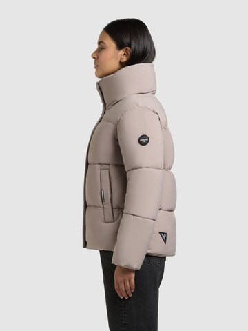 khujo Winterjas 'Rinja2 Matt' in Beige