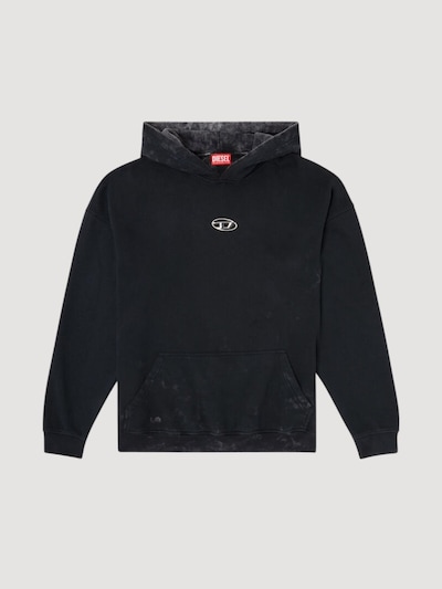 DIESEL Sudadera en S en negro, Vista del producto
