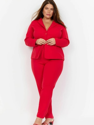 Wasabi Concept Blazer 'Sina' in Rot