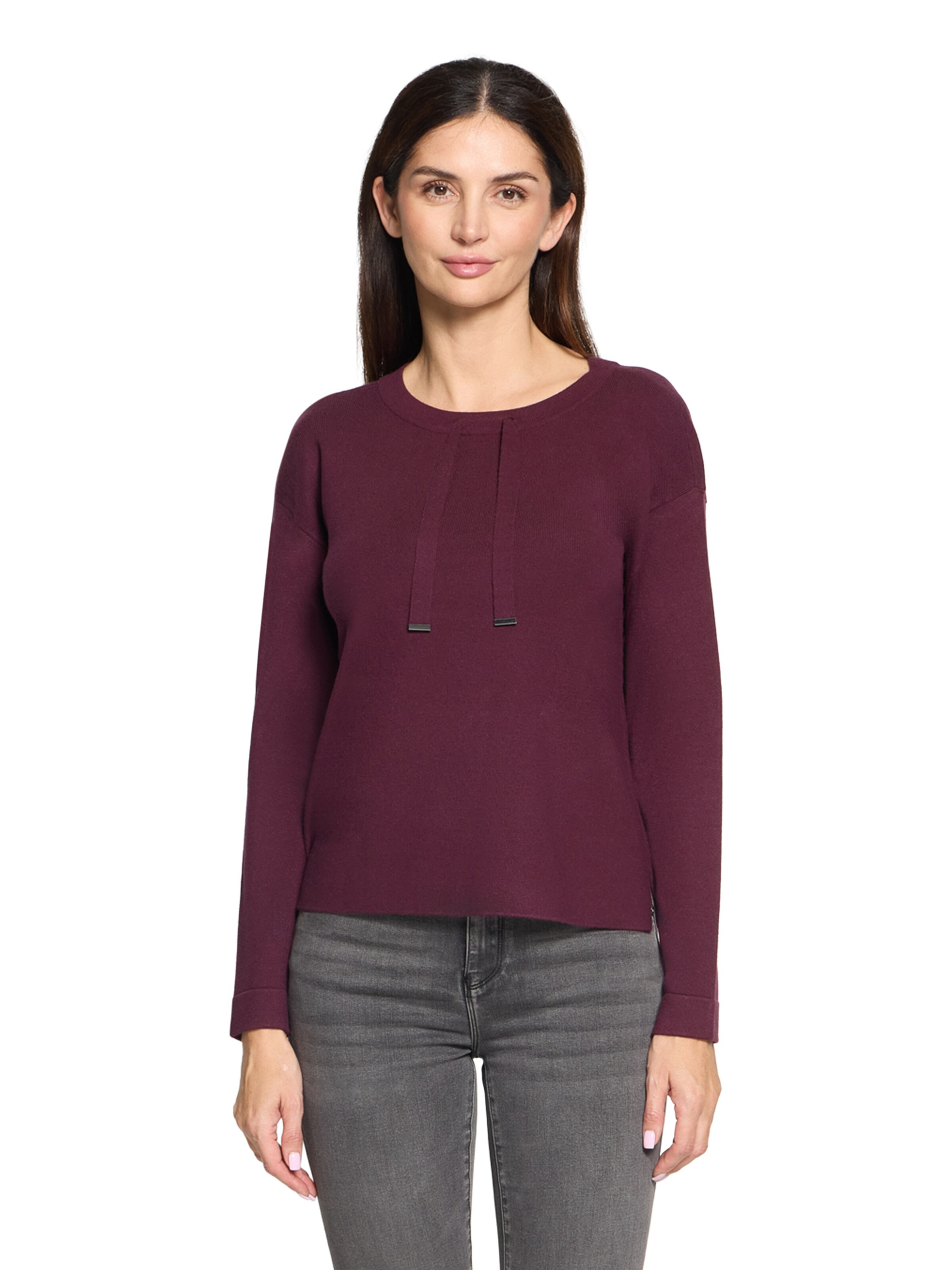 Betty Barclay Sweater in Purple: front