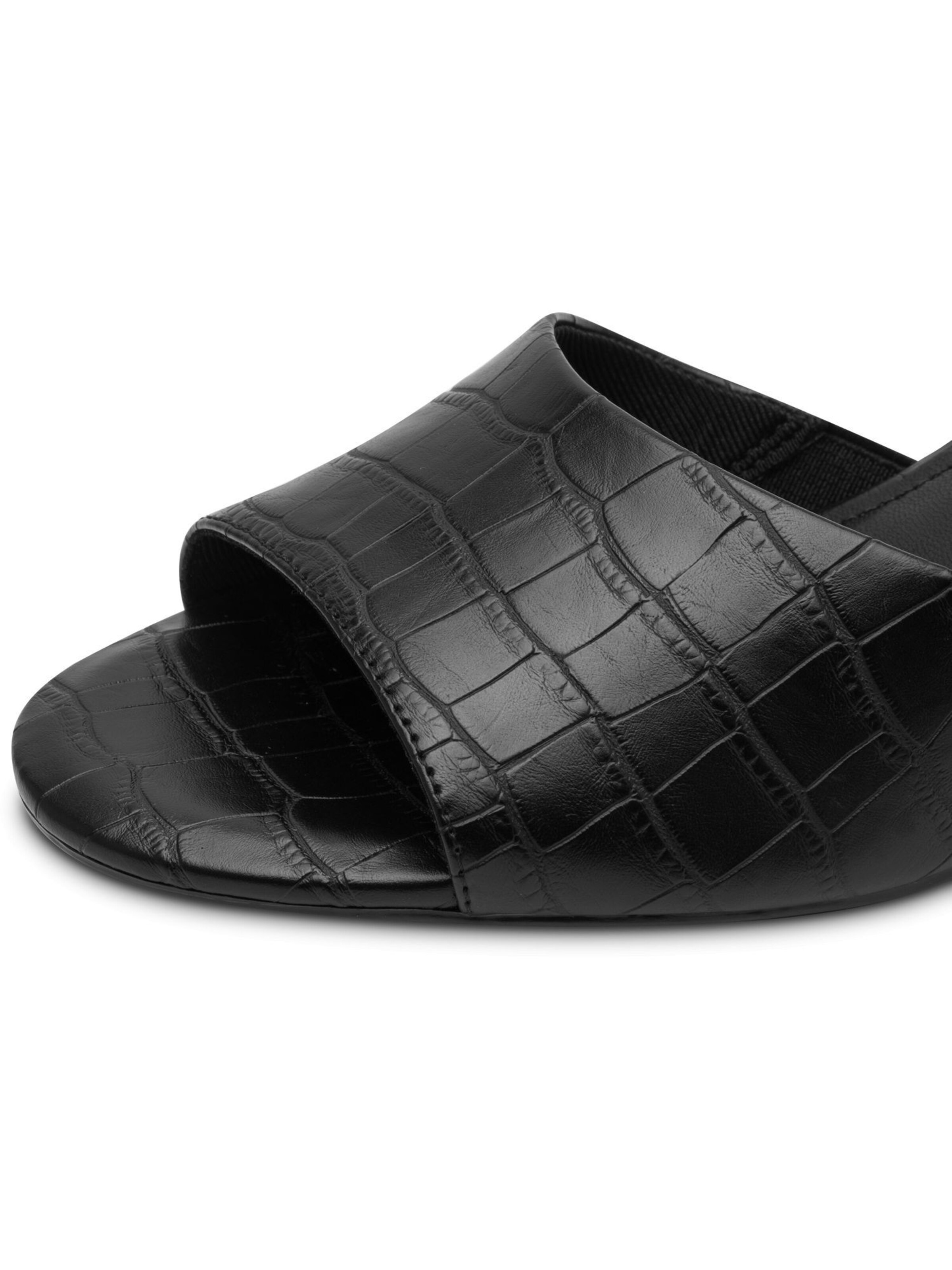 Mule Tamaris en noir