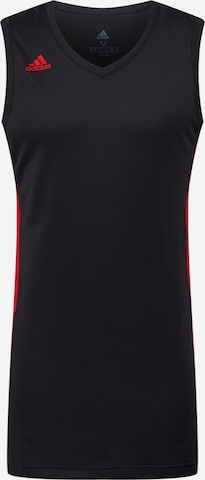 ADIDAS SPORTSWEAR - Camisola de futebol em preto: frente