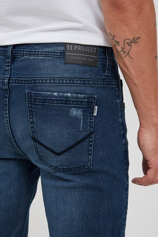 11 Project Slimfit 5-Pocket-Jeans 'Pierino' in Blau