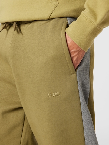 LEVI'S ® Tapered Trousers 'Levis Clrbk Sweatpnt' in Green