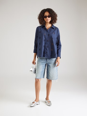 Camicia da donna 'ONLNEW LINA GRACE' di ONLY in blu