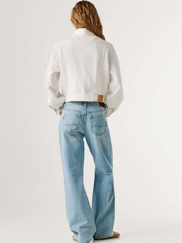 Pepe Jeans Between-season jacket 'MADELINE' in White