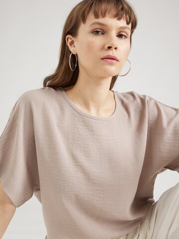 PIECES - Blusa 'MADDIE' en beige