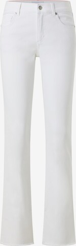 Angels Jeans 'Leni Slit Fringe' in White: front