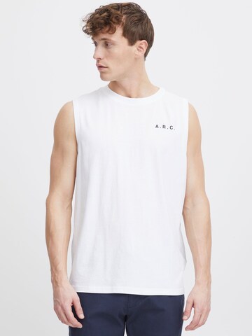 !Solid Shirt 'Elandro' in White: front