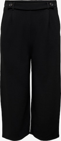 ONLY Carmakoma Loose fit Pleat-Front Pants 'Betty' in Black: front