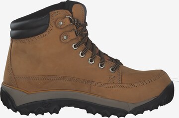 TIMBERLAND Lace-Up Boots 'Rime Ridge Mid' in Brown