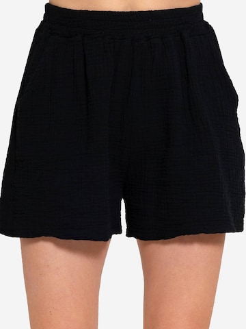 SASSYCLASSY Regular Pants in Black