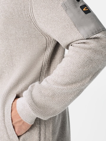 CAMEL ACTIVE Strickjacke in Grau