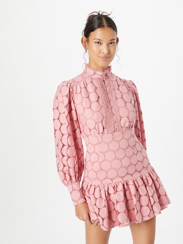 Bardot Košilové šaty 'REMY' – pink: přední strana
