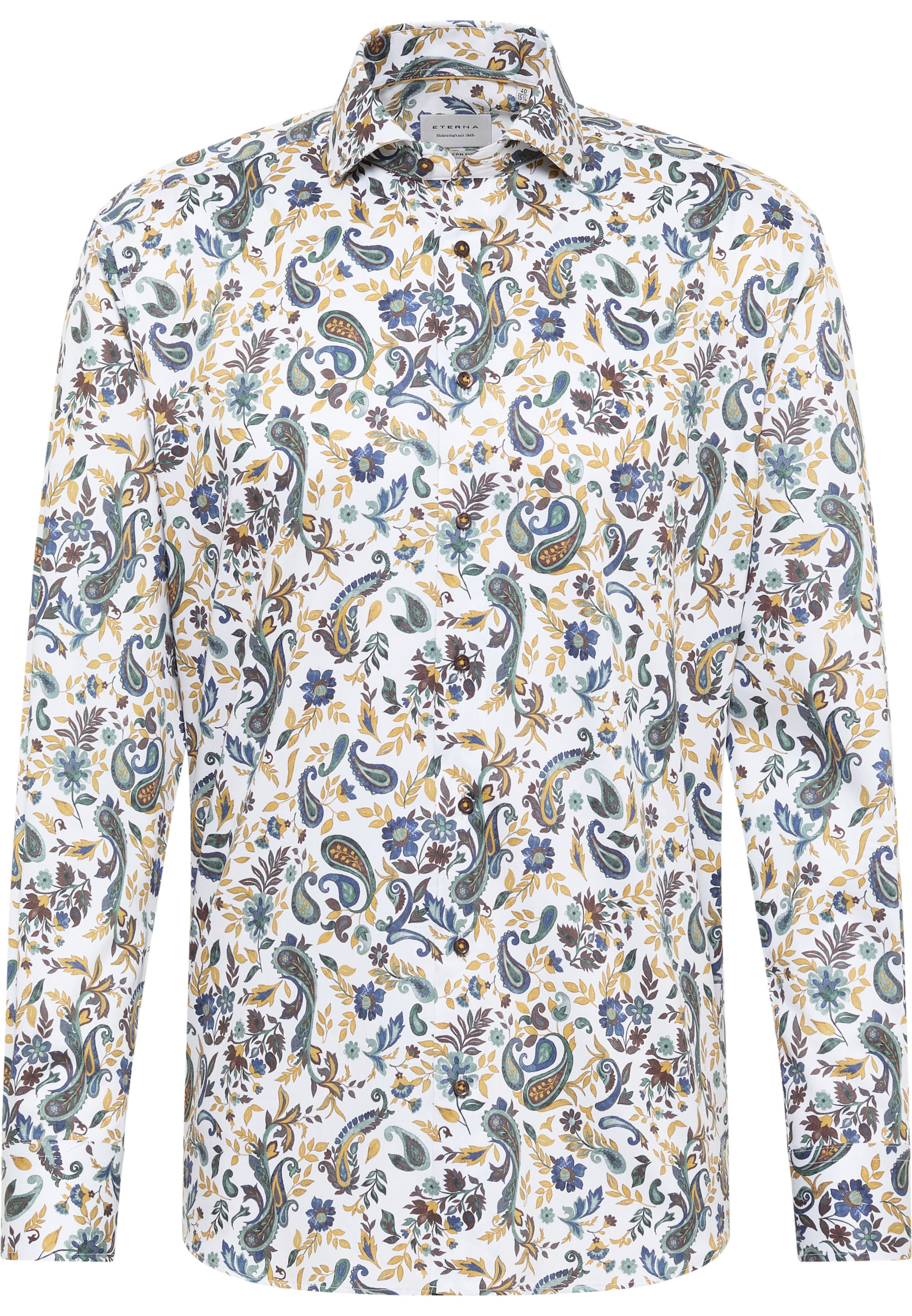 ETERNA Regular Fit Businesshemd in Weiß: Vorderseite